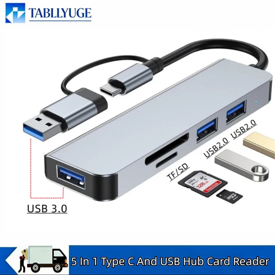 Office Xp - Hub USB-C 5/7/8 en 2 con