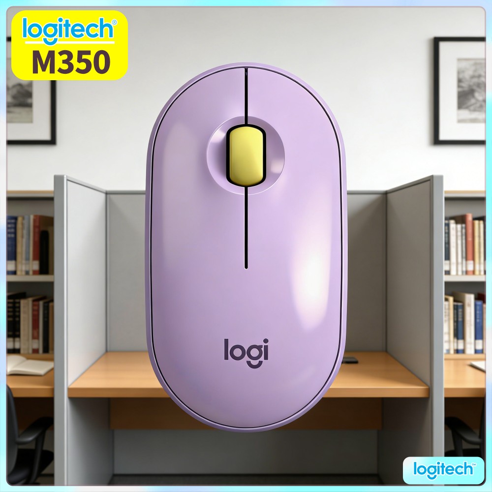 Office Xp - Ratón inalámbrico Logitech M350 PEBBLE para