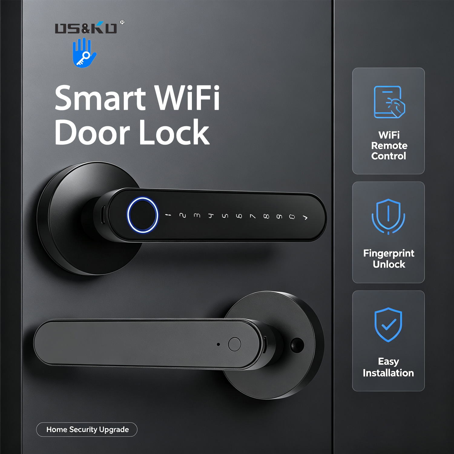 Office Tech - Cerradura de puerta digital inteligente TTLock,
