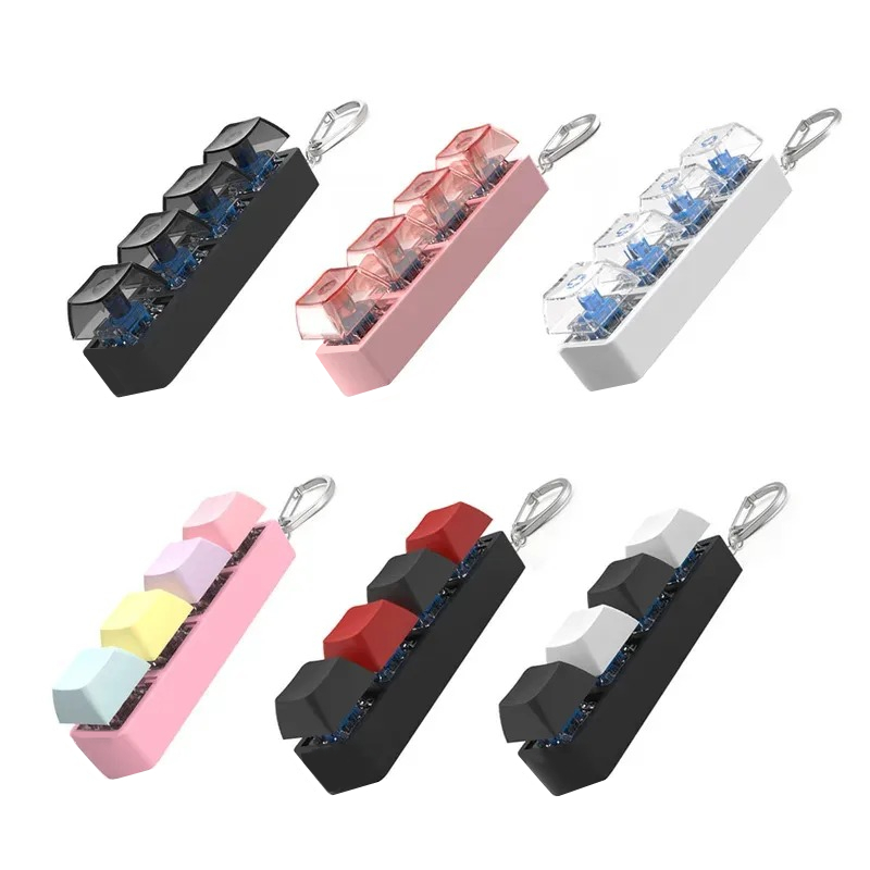 4 teclas botón de dedo juguete - Office Tech reseña y precio