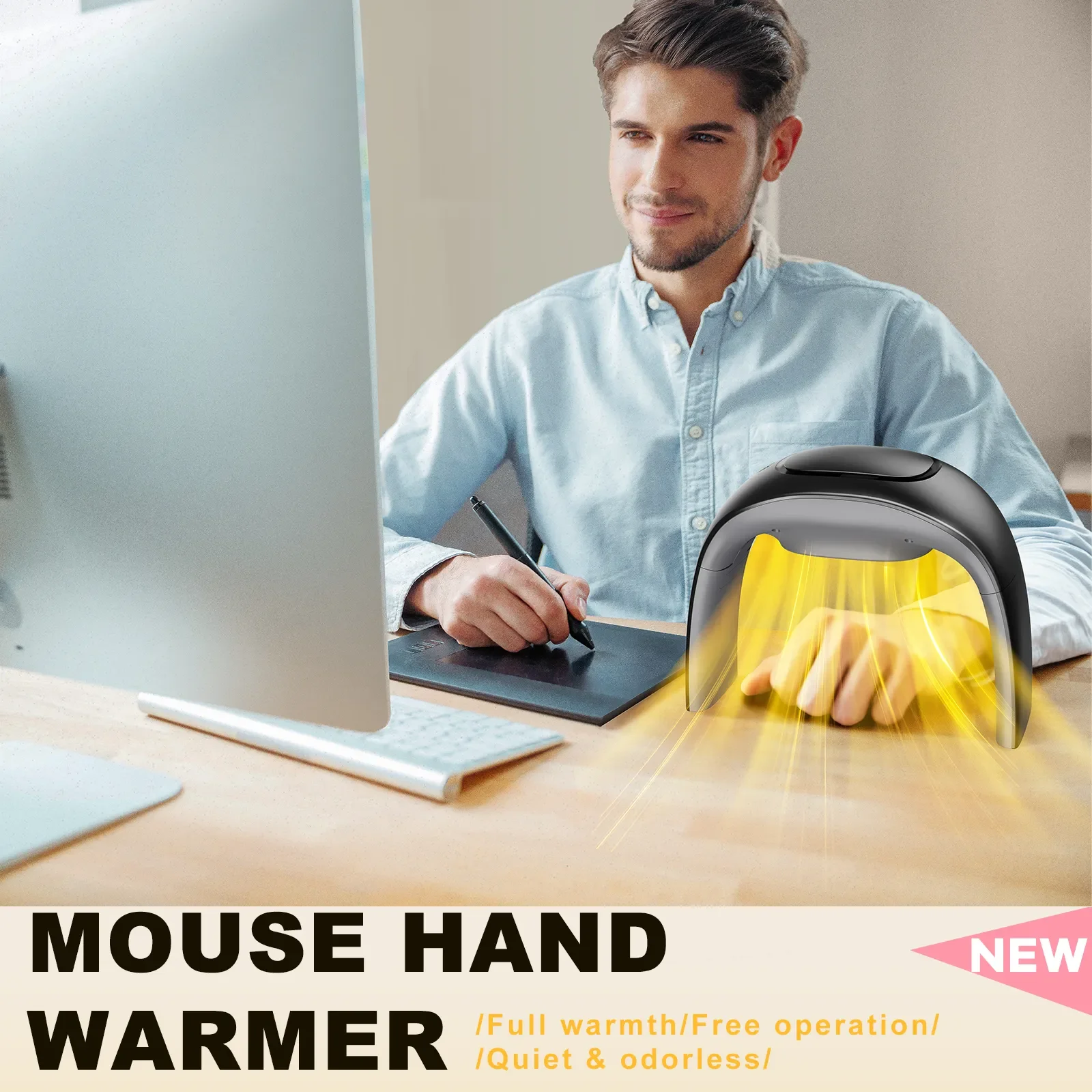 Calentador de manos portátil p - Home Office Tech Uk reseña y precio