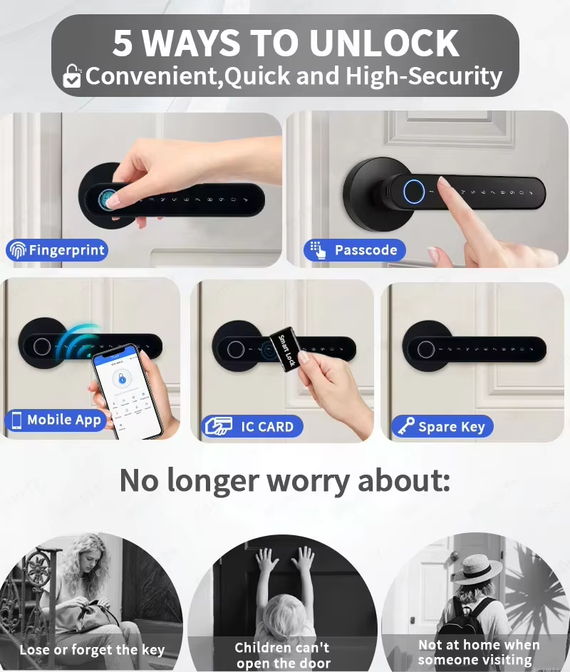 Cerradura de puerta digital in - Office Tech reseña y precio