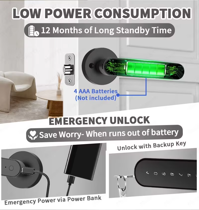 Cerradura de puerta digital in - Office Tech reseña y precio